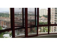 Fold type insect screen