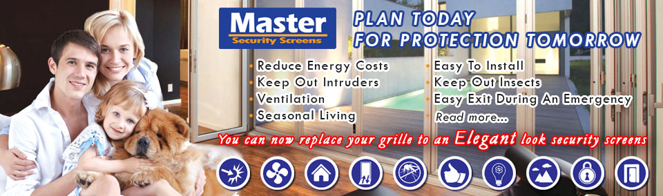 Master security screen, security screen door Malaysia