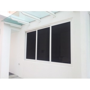 3 panel Sliding Security screen window