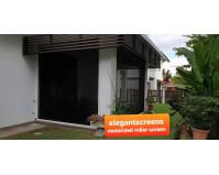 MOTORIZED POWER SCREEN WITH REMOTE CONTROL